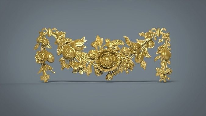 Swag Onlay  3D print model