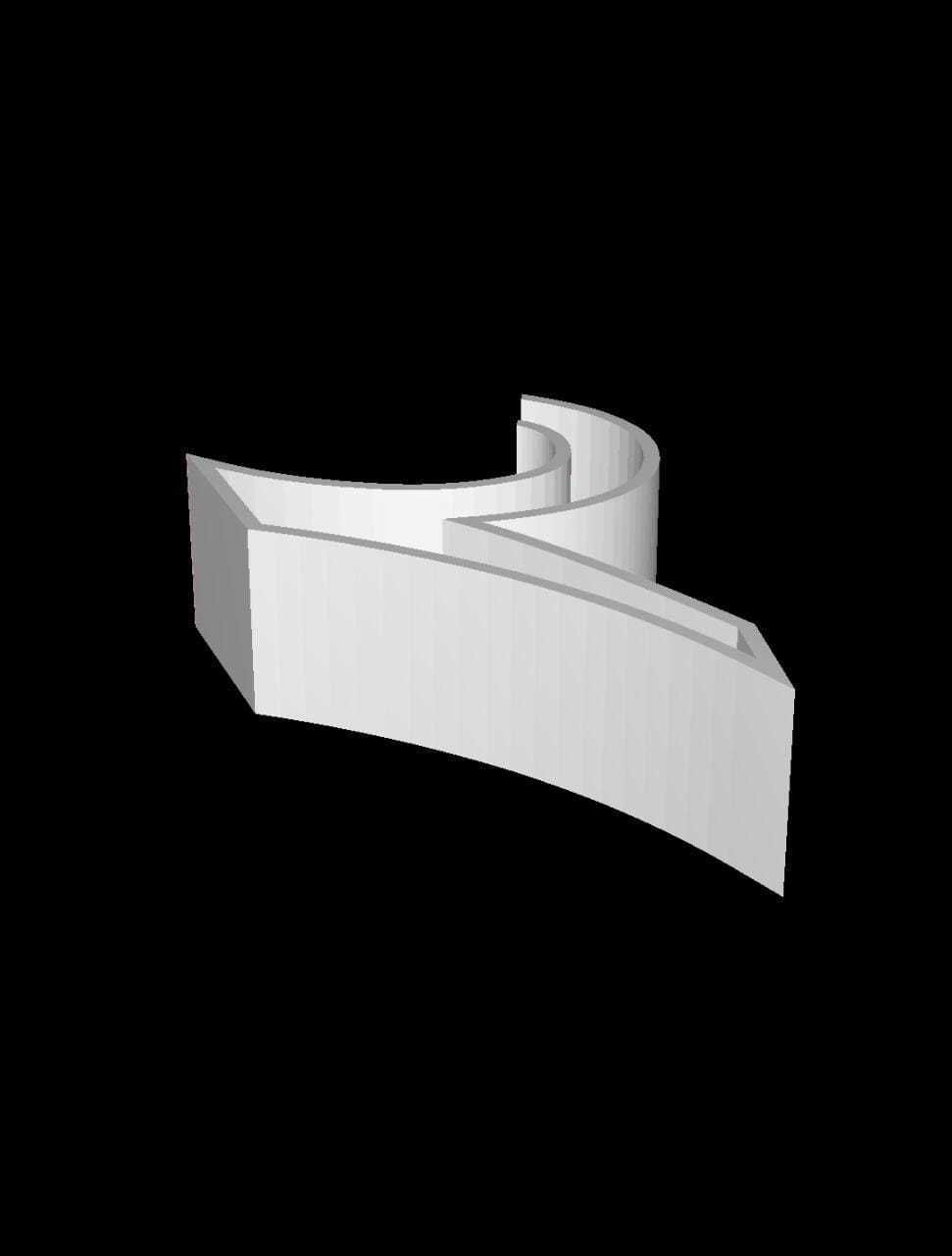 Bengali Alphabet Cast Your Own LETTERS Easy To Cast Puzzle Fit 3D model_7