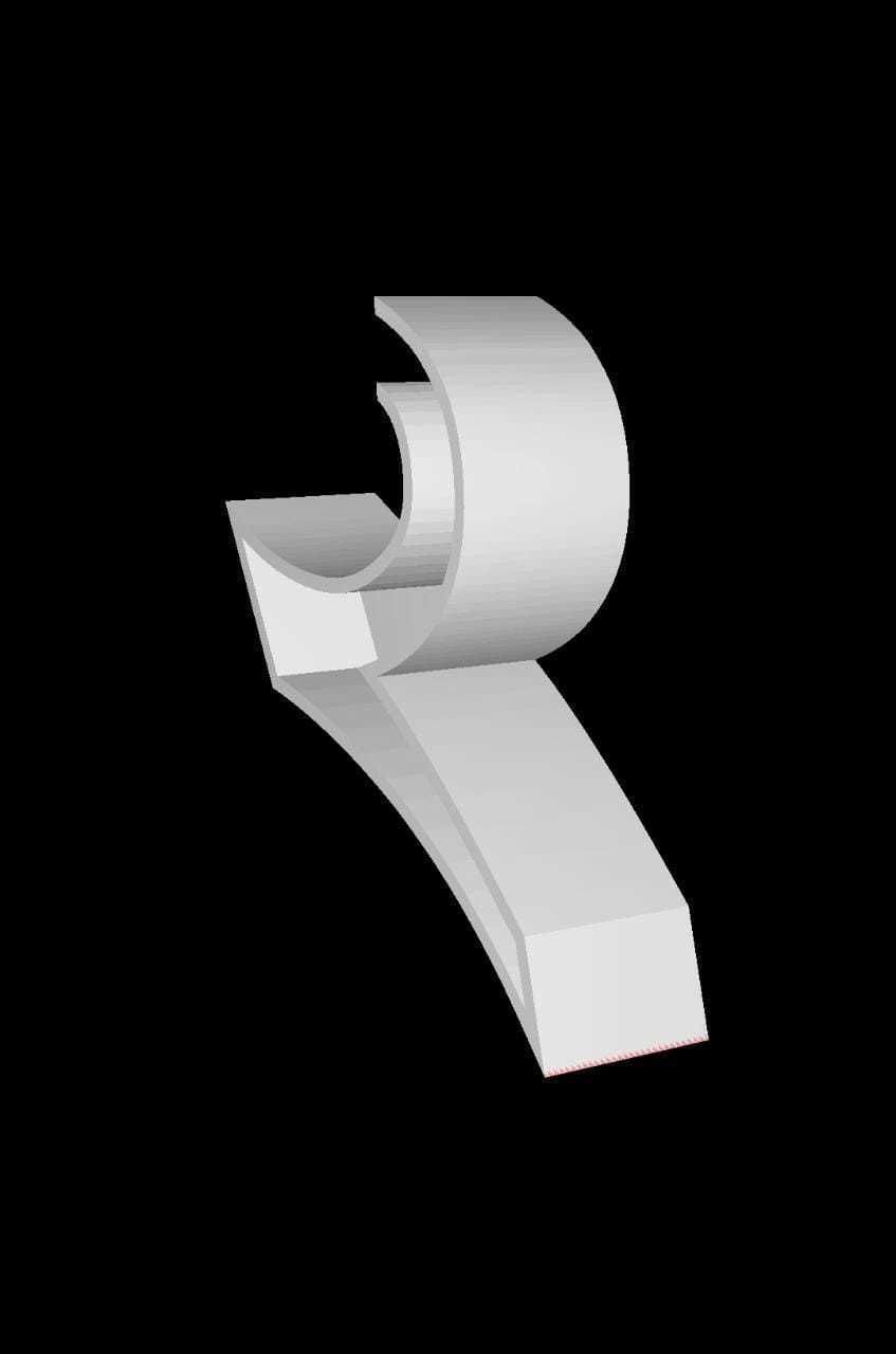 Bengali Alphabet Cast Your Own LETTERS Easy To Cast Puzzle Fit 3D model_5