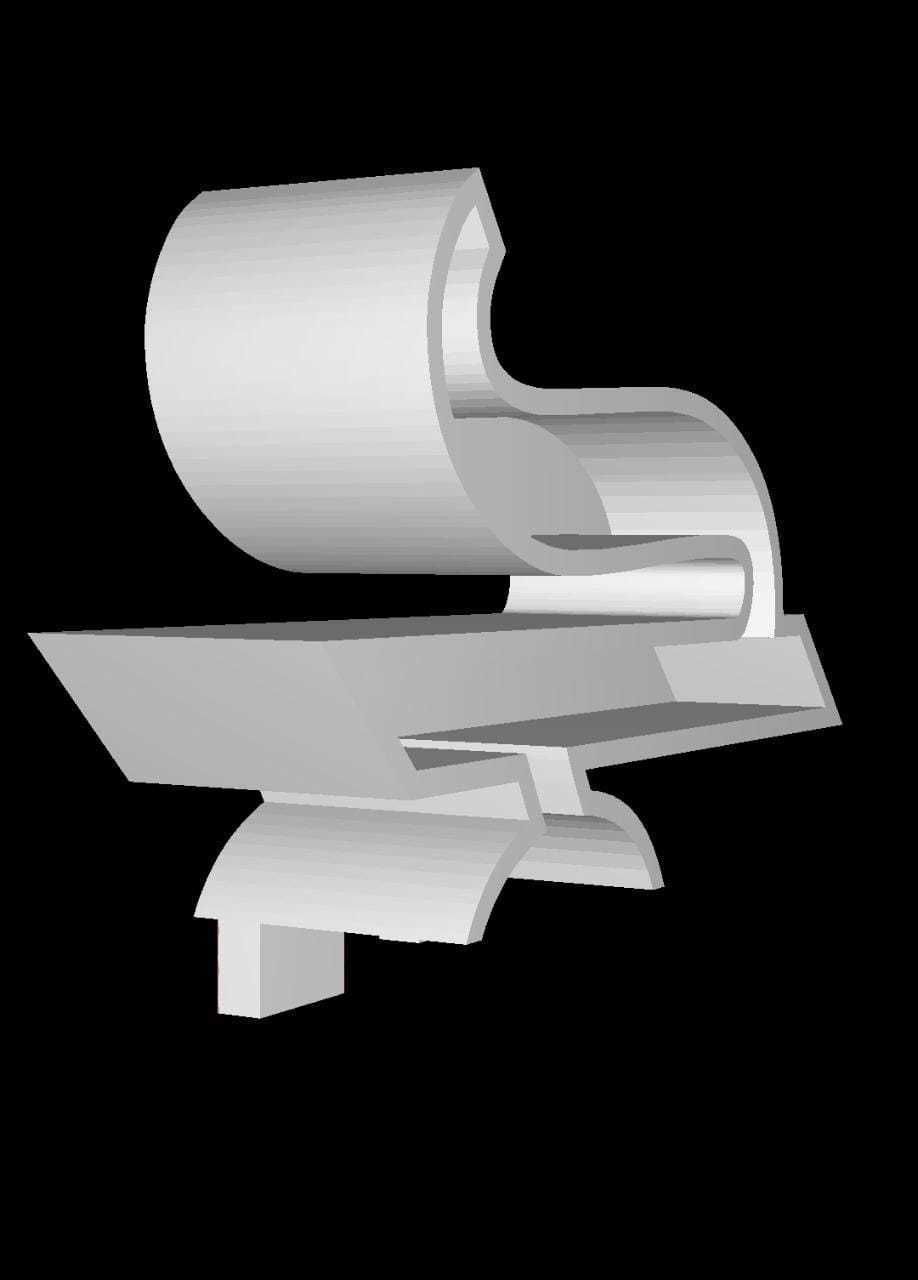 Bengali Alphabet Cast Your Own LETTERS Easy To Cast Puzzle Fit 3D model_6