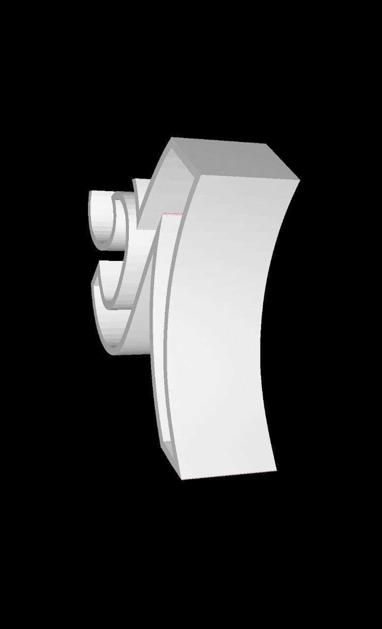 Bengali Alphabet Cast Your Own LETTERS Easy To Cast Puzzle Fit 3D model_5