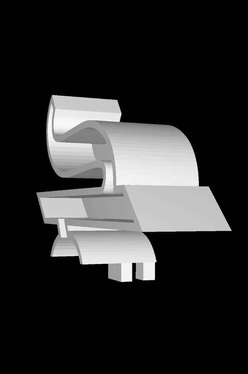 Bengali Alphabet Cast Your Own LETTERS Easy To Cast Puzzle Fit 3D model_8