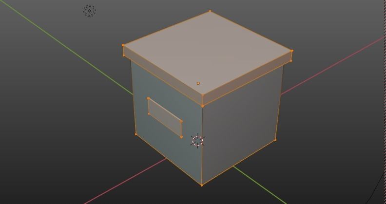 carton box 3D model_5