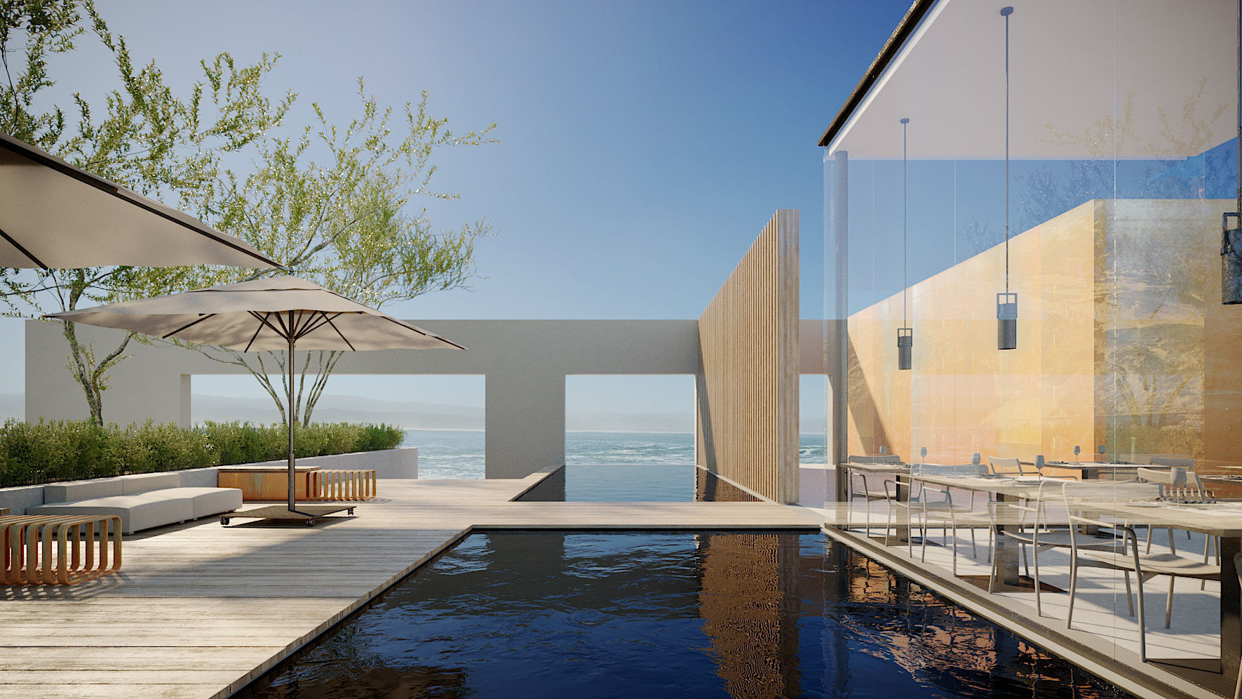 Set 5 - Corona C4D - 8 x Exterior Scenes 3D Model Collection_8