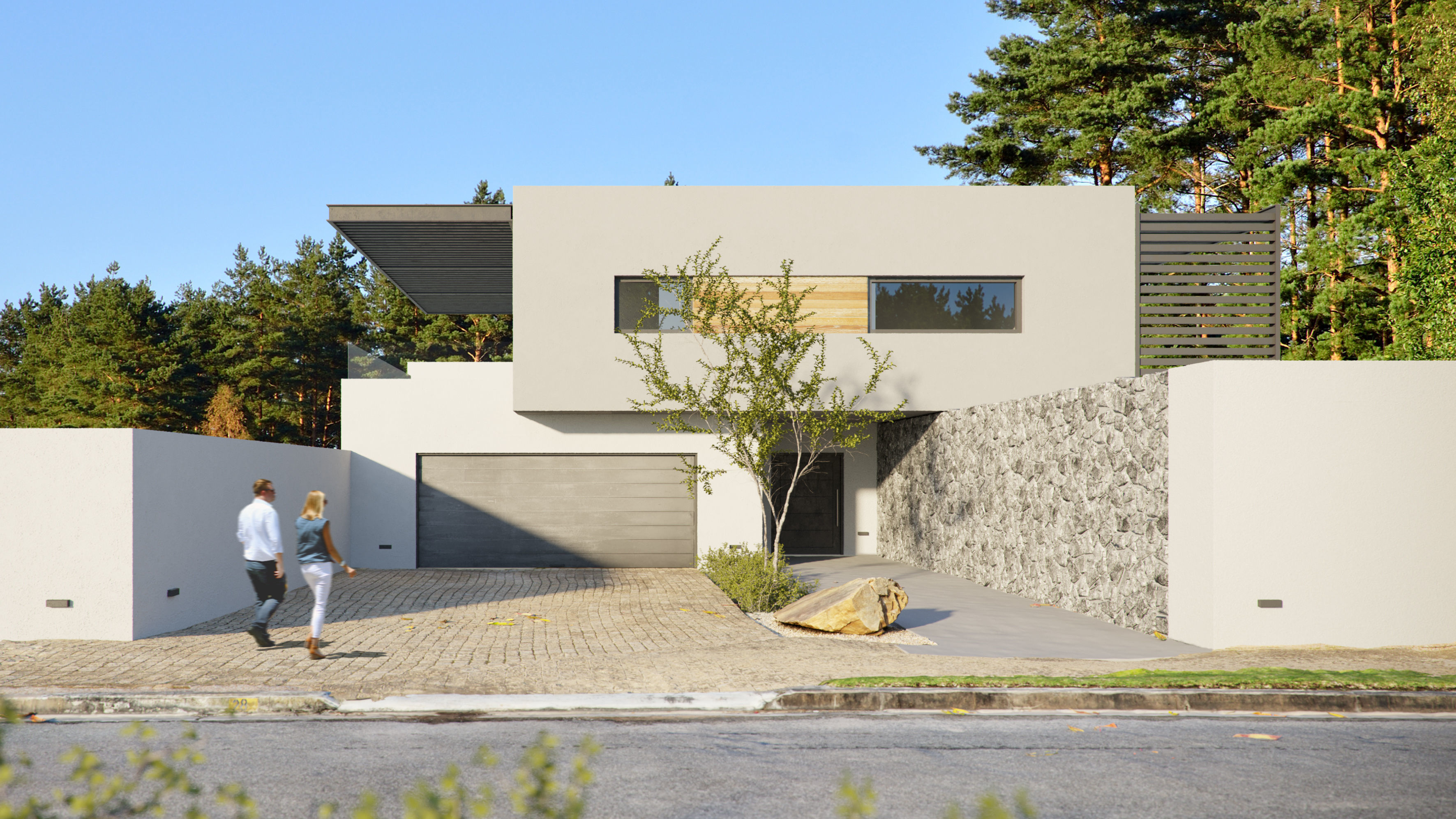 Set 5 - Corona C4D - 8 x Exterior Scenes 3D Model Collection_24