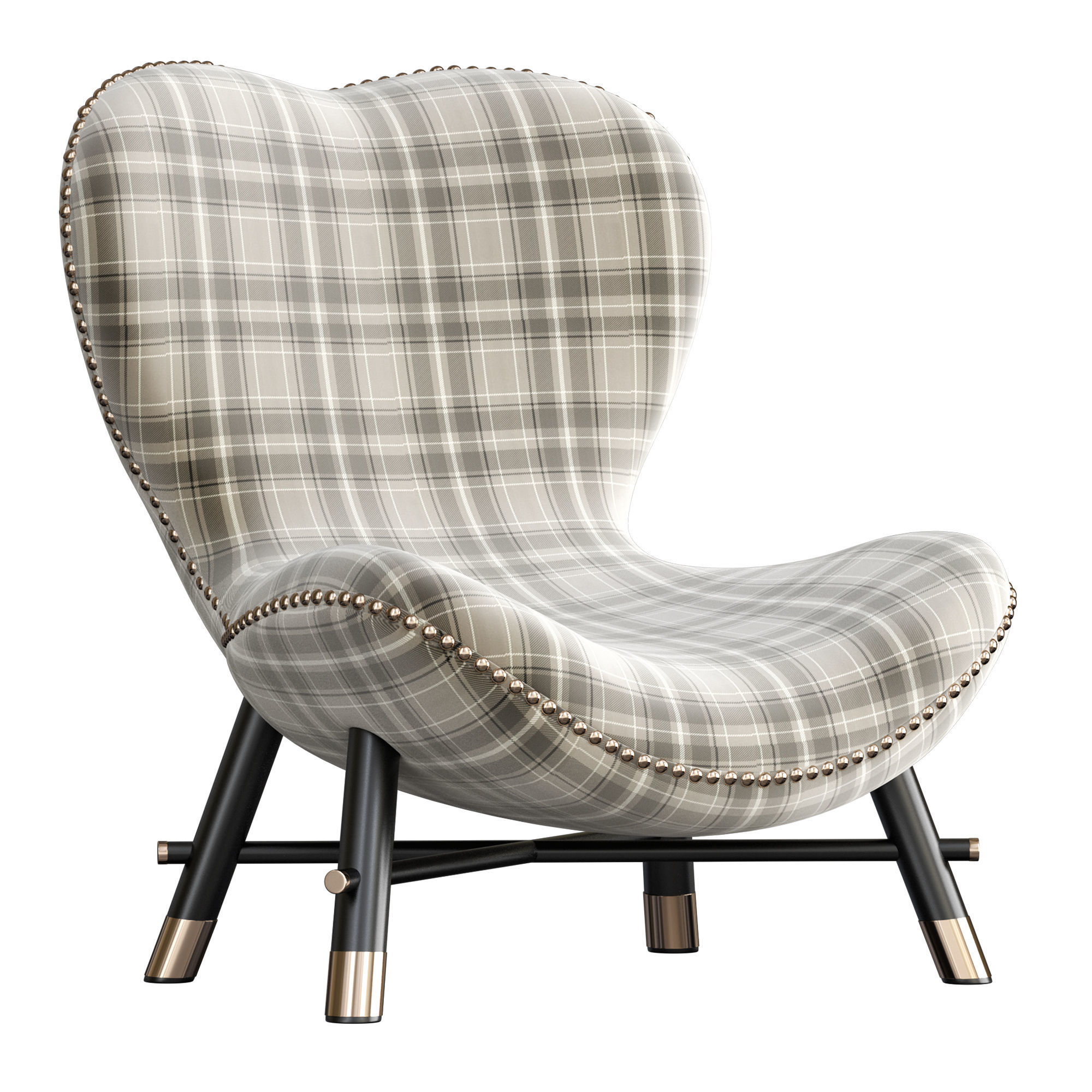 KUSH Armchair 3D model_3