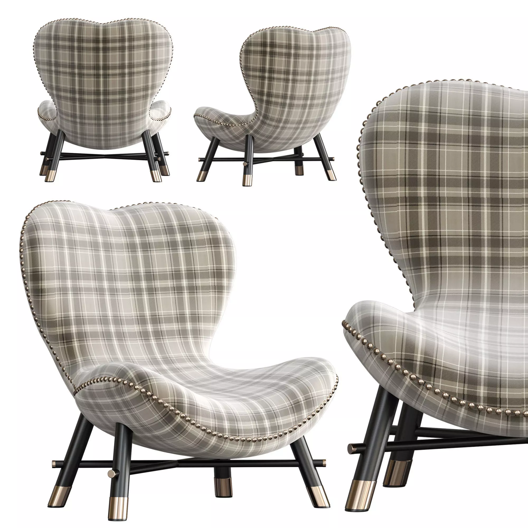 KUSH Armchair 3D model_0