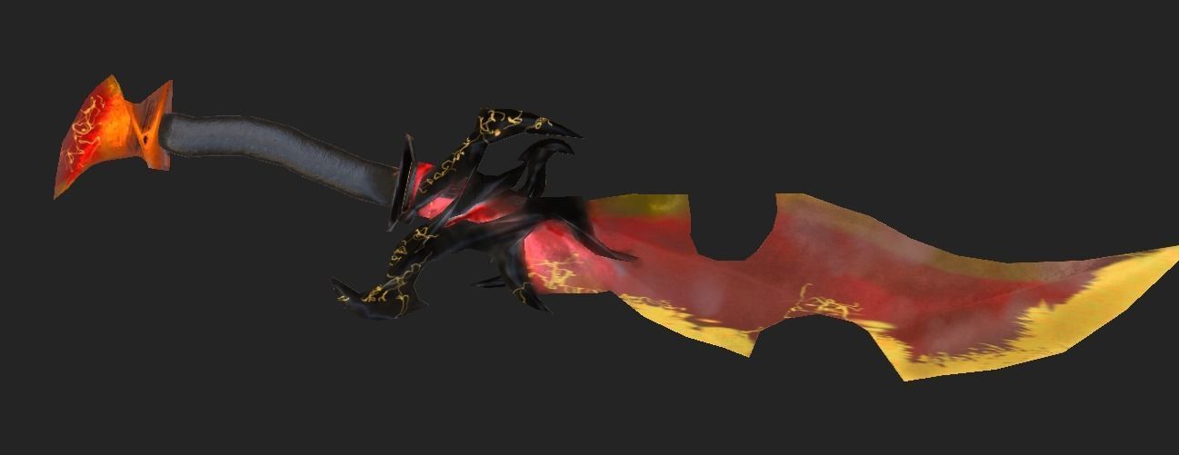 Epic Weapon Pack For RPG Games Low-poly 3D model_9