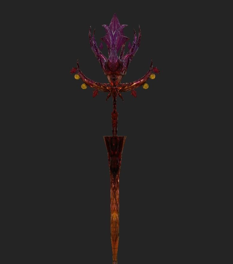 Epic Weapon Pack For RPG Games Low-poly 3D model_5