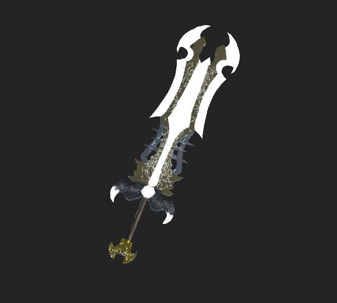 Epic Weapon Pack For RPG Games Low-poly 3D model_8