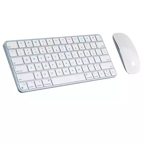 Magic Mouse and Keyboard with Touch ID 2021 by Apple 3D model