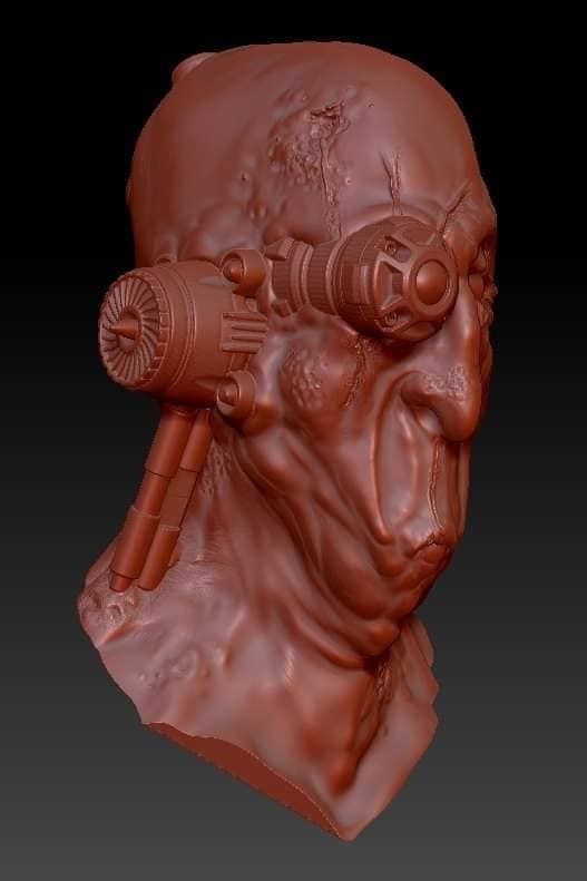 Imperial Servitor 3D print model_7