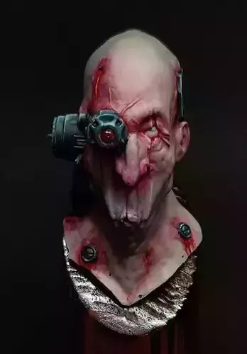 Imperial Servitor 3D print model