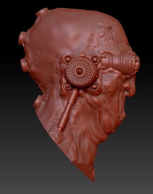 Imperial Servitor 3D print model_9
