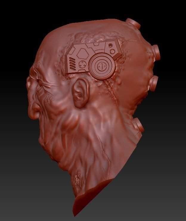 Imperial Servitor 3D print model_10