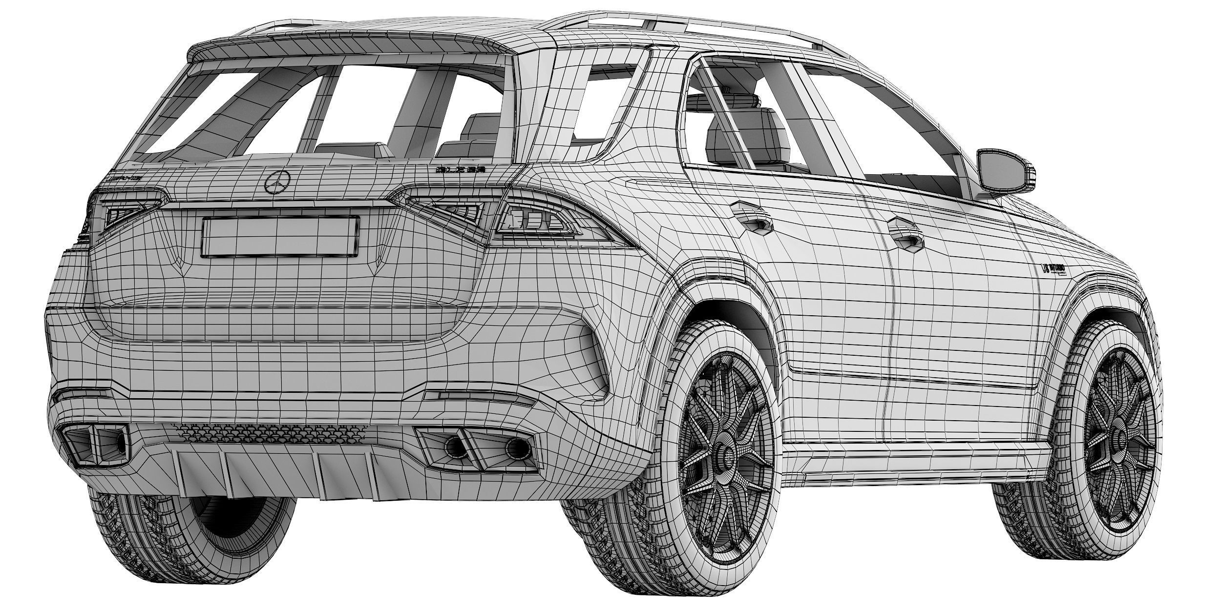 Mercedes Benz AMG GLE 63 2021 3D model_16