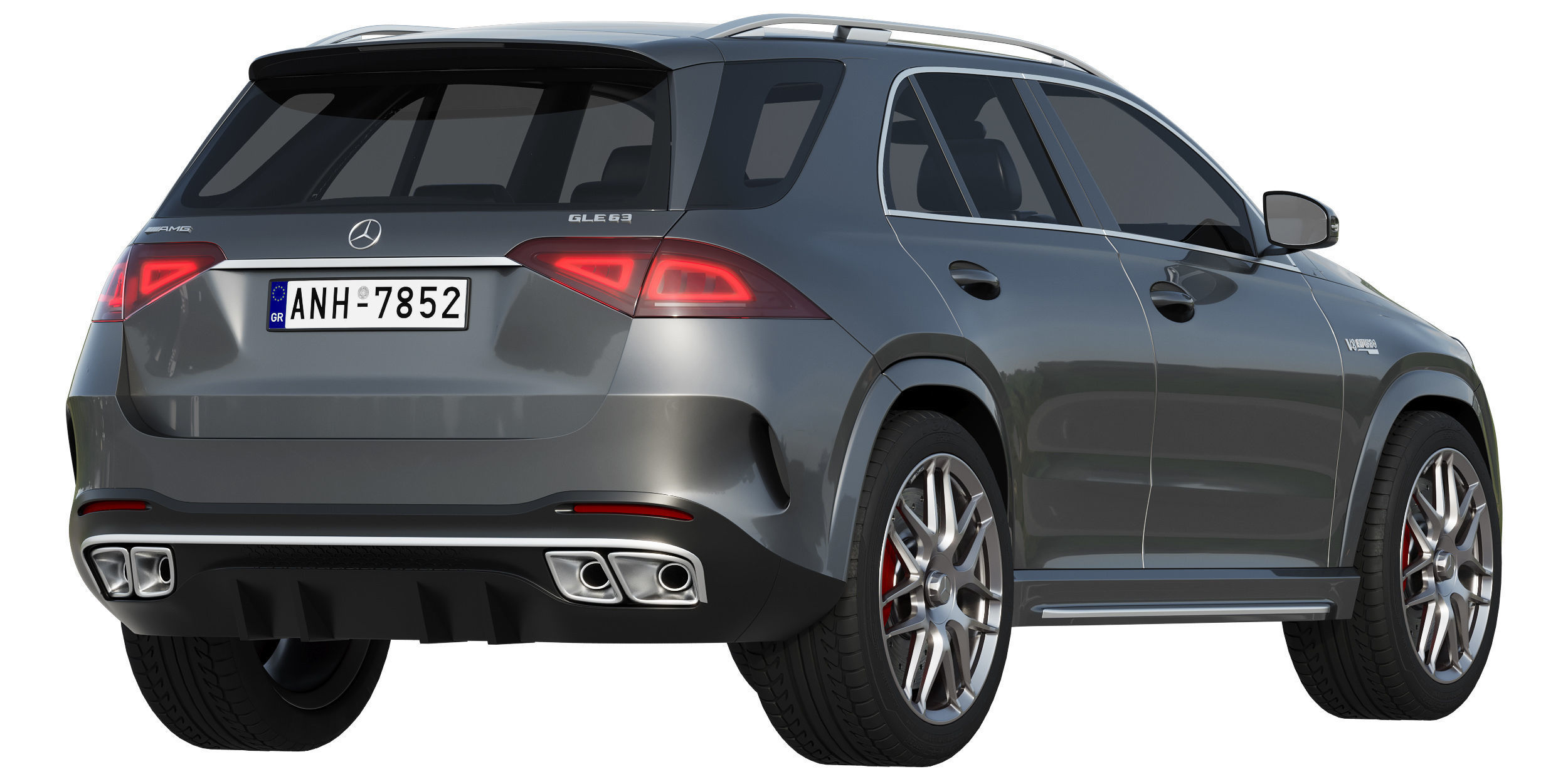 Mercedes Benz AMG GLE 63 2021 3D model_3