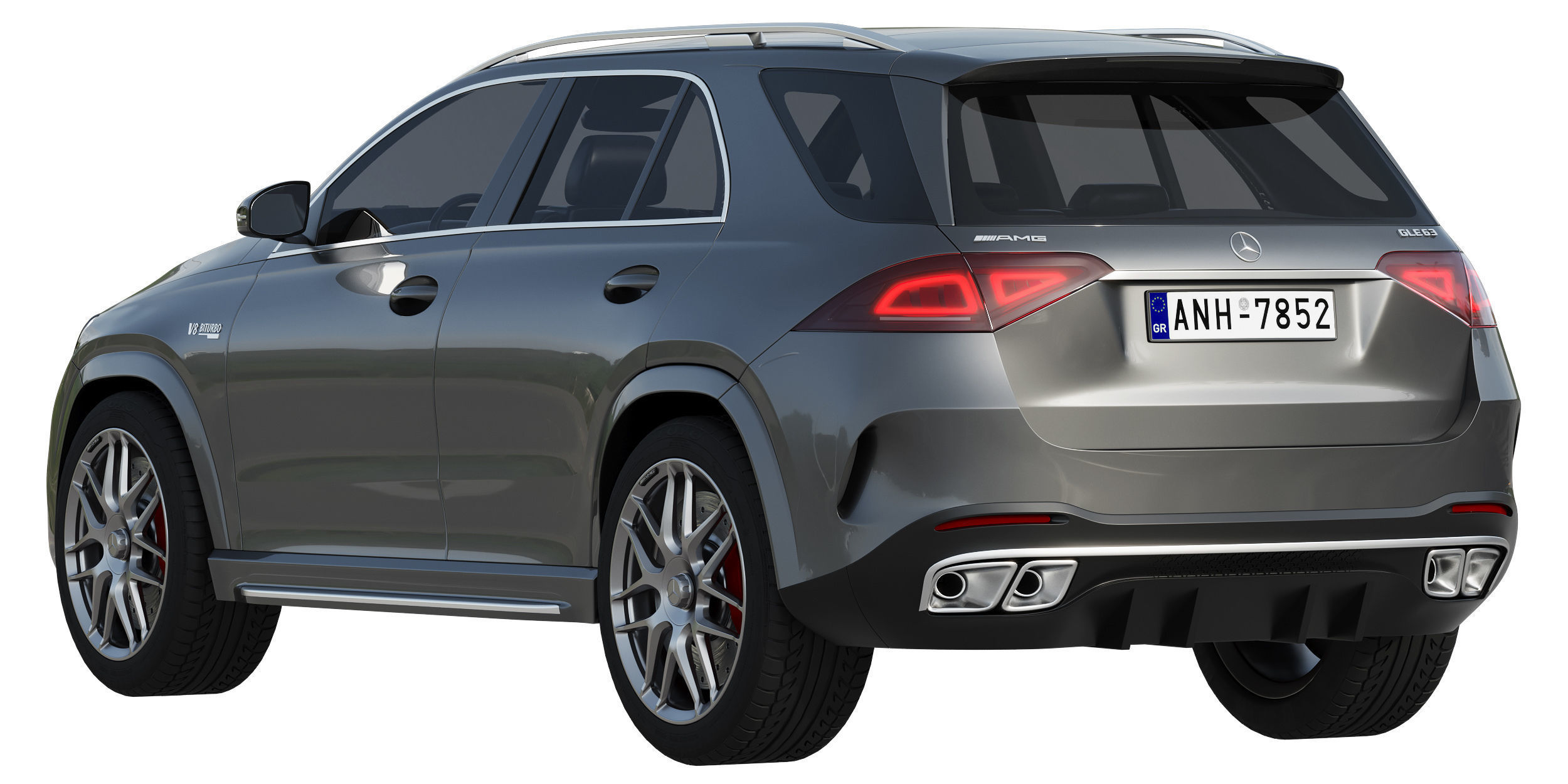 Mercedes Benz AMG GLE 63 2021 3D model_2