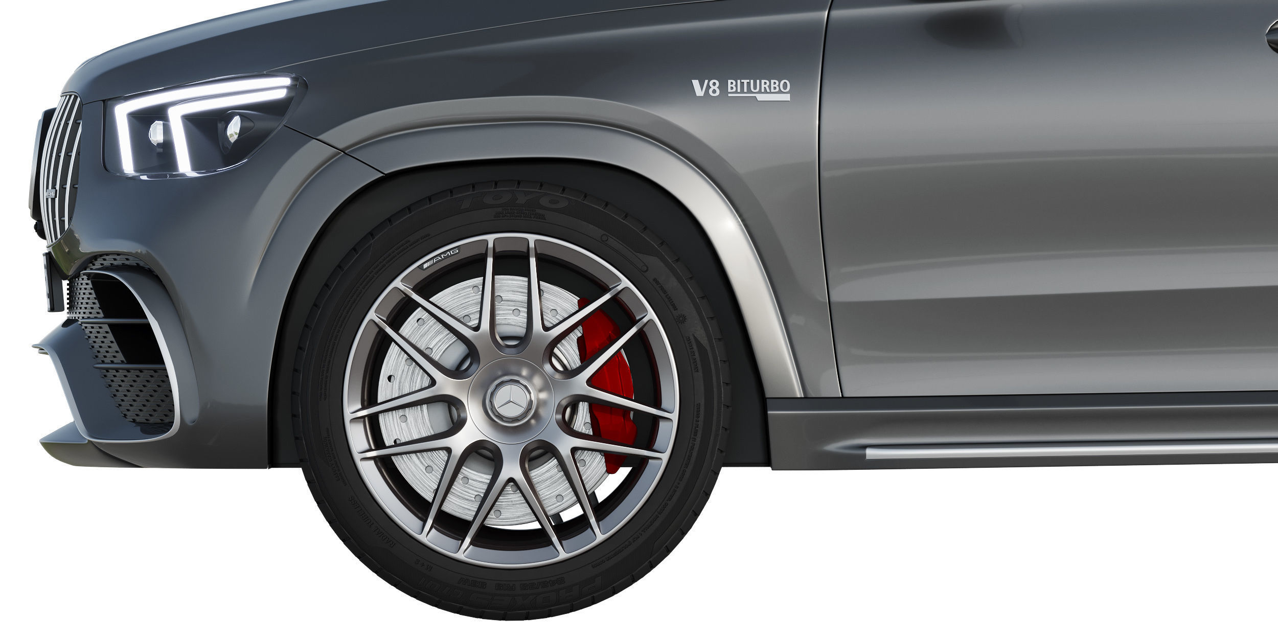 Mercedes Benz AMG GLE 63 2021 3D model_9