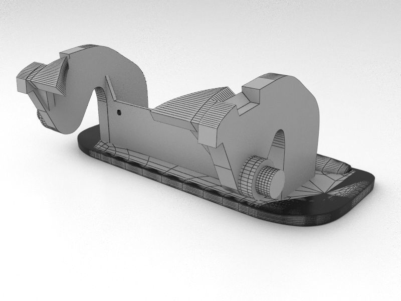 Renault Laguna part  3D print model_2