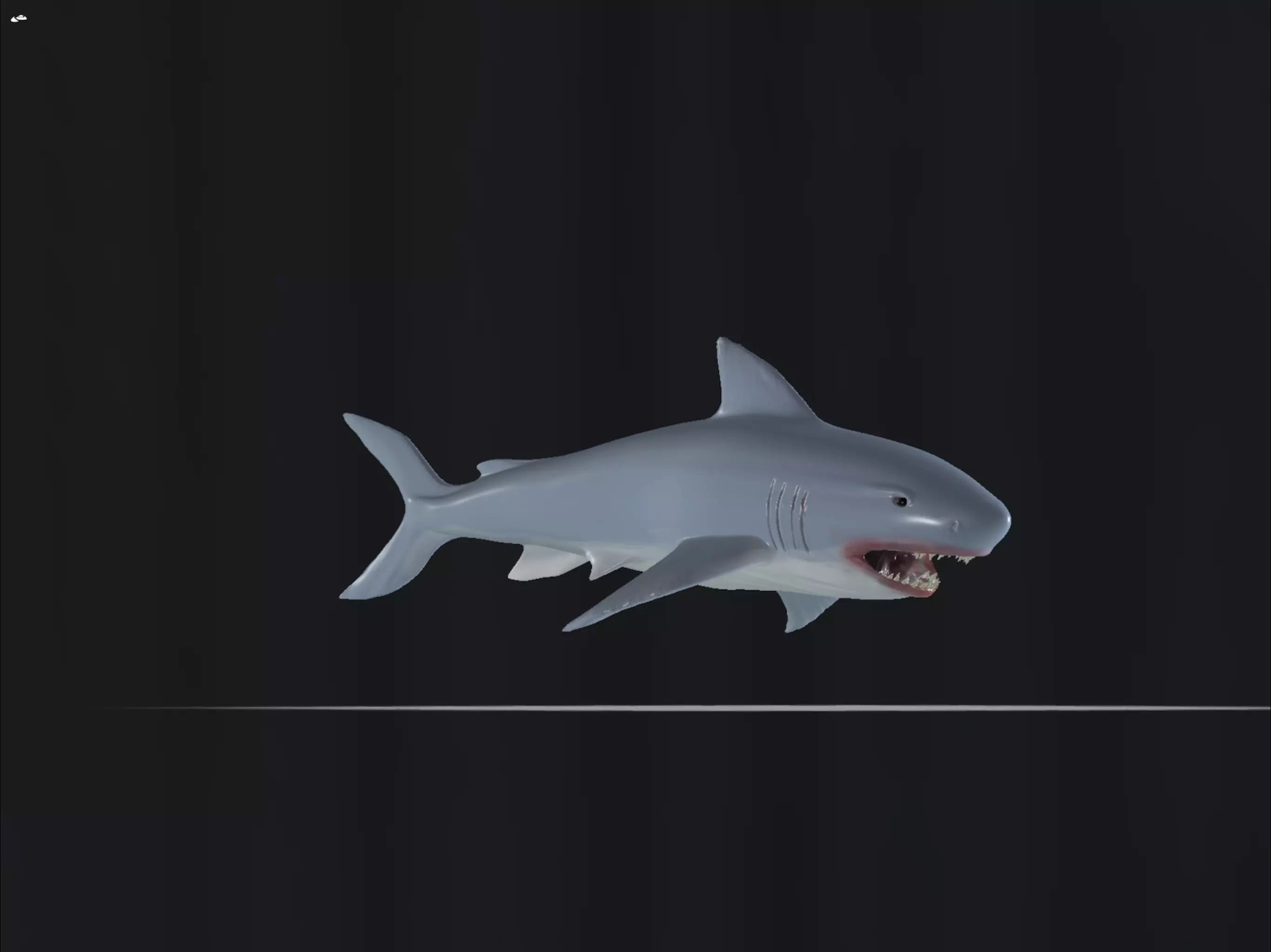 Shark 3D print model_0
