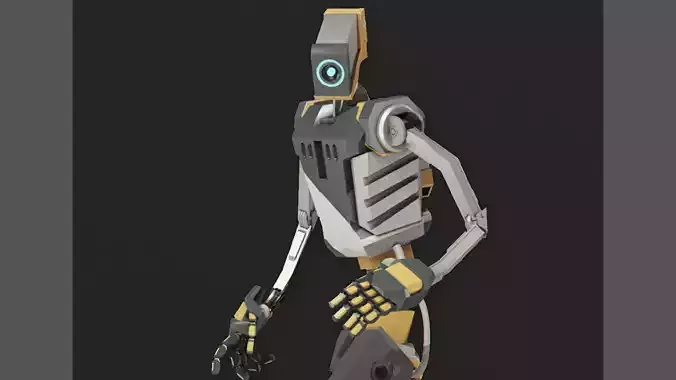 Sci-fi robot