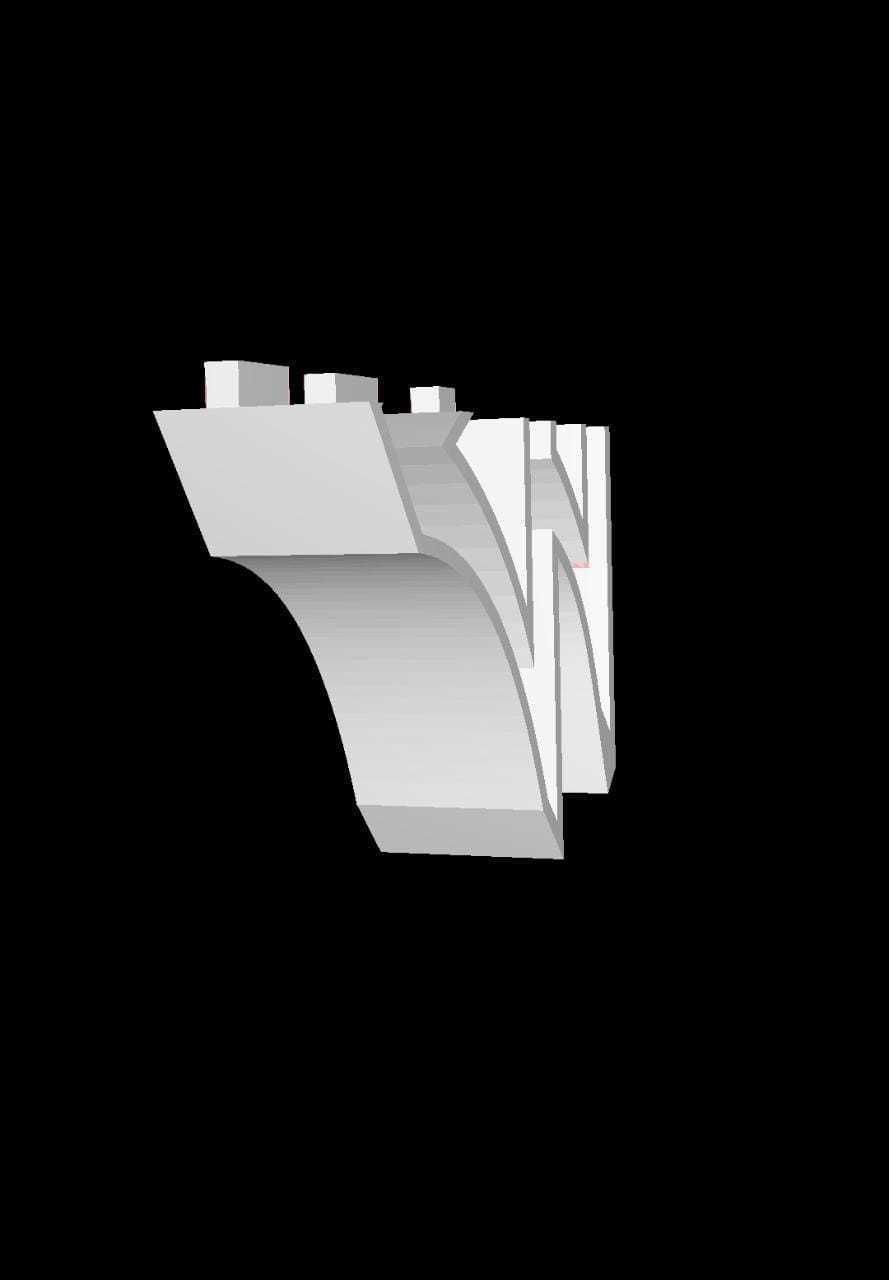 Bengali Alphabet Cast Your Own LETTERS Easy To Cast Puzzle Fit 3D model_6