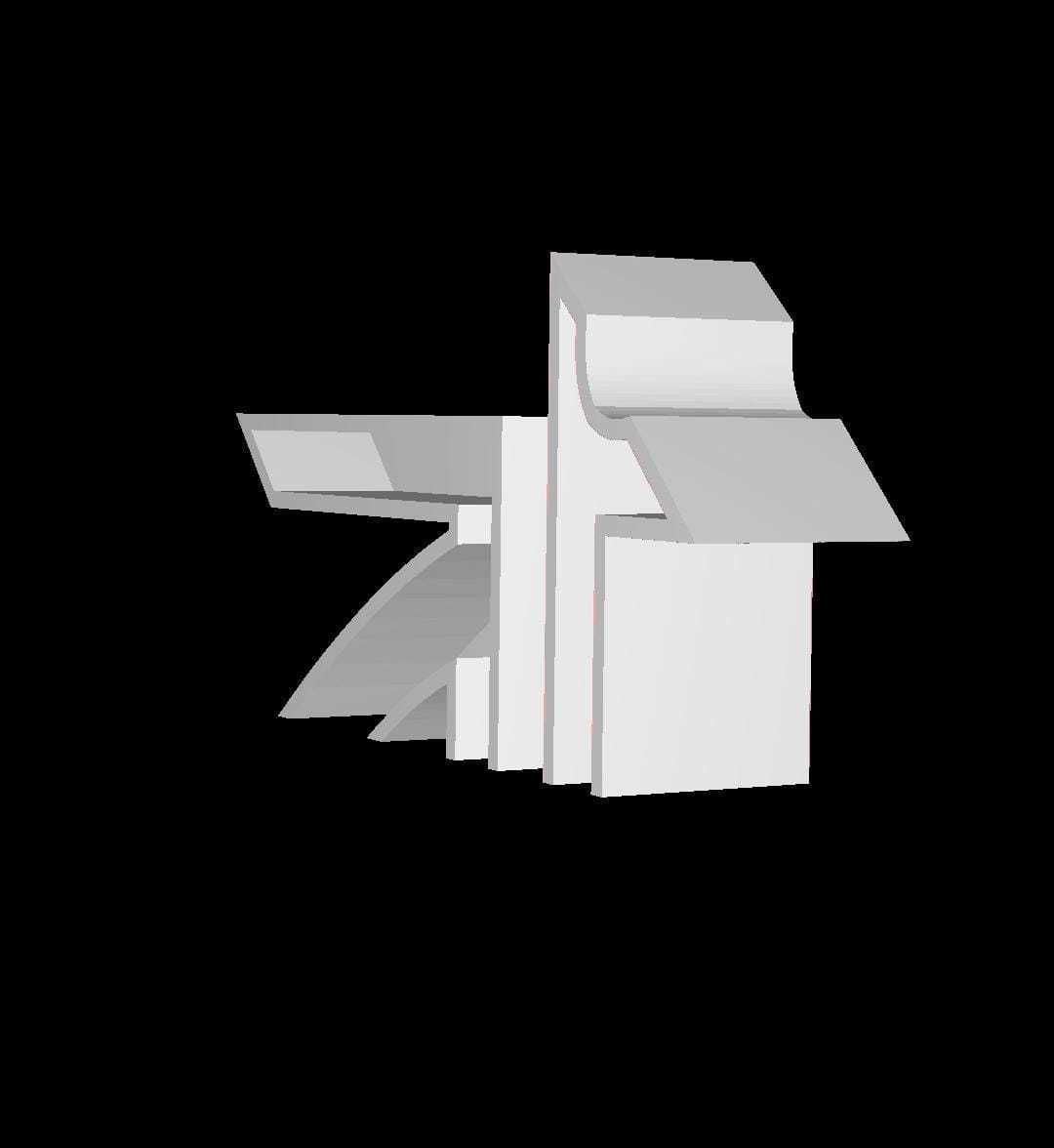 Bengali Alphabet Cast Your Own LETTERS Easy To Cast Puzzle Fit 3D model_7