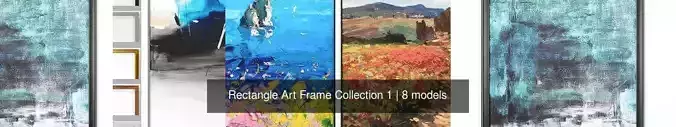 Rectangle Art Frame Collection 1