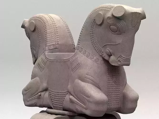 Bull capital 3D model