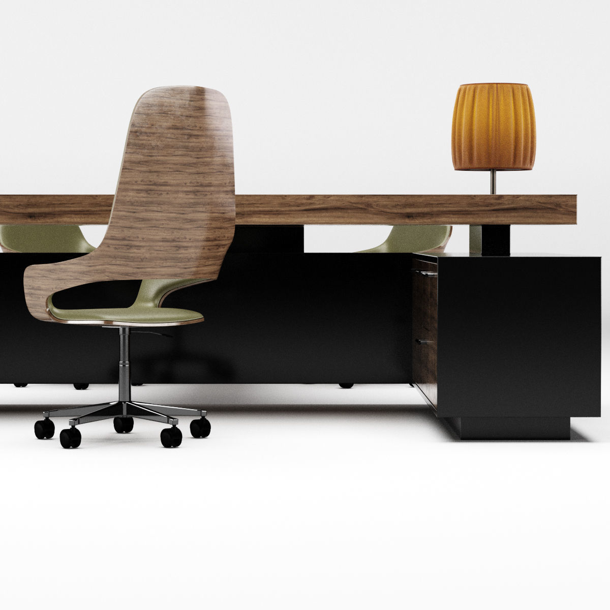Office furniture collection 1 3D model_8