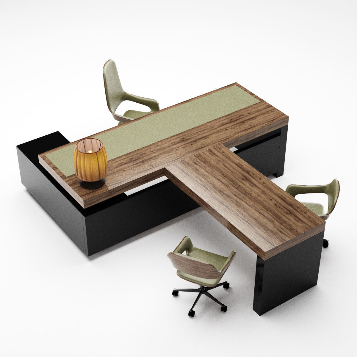 Office furniture collection 1 3D model_16