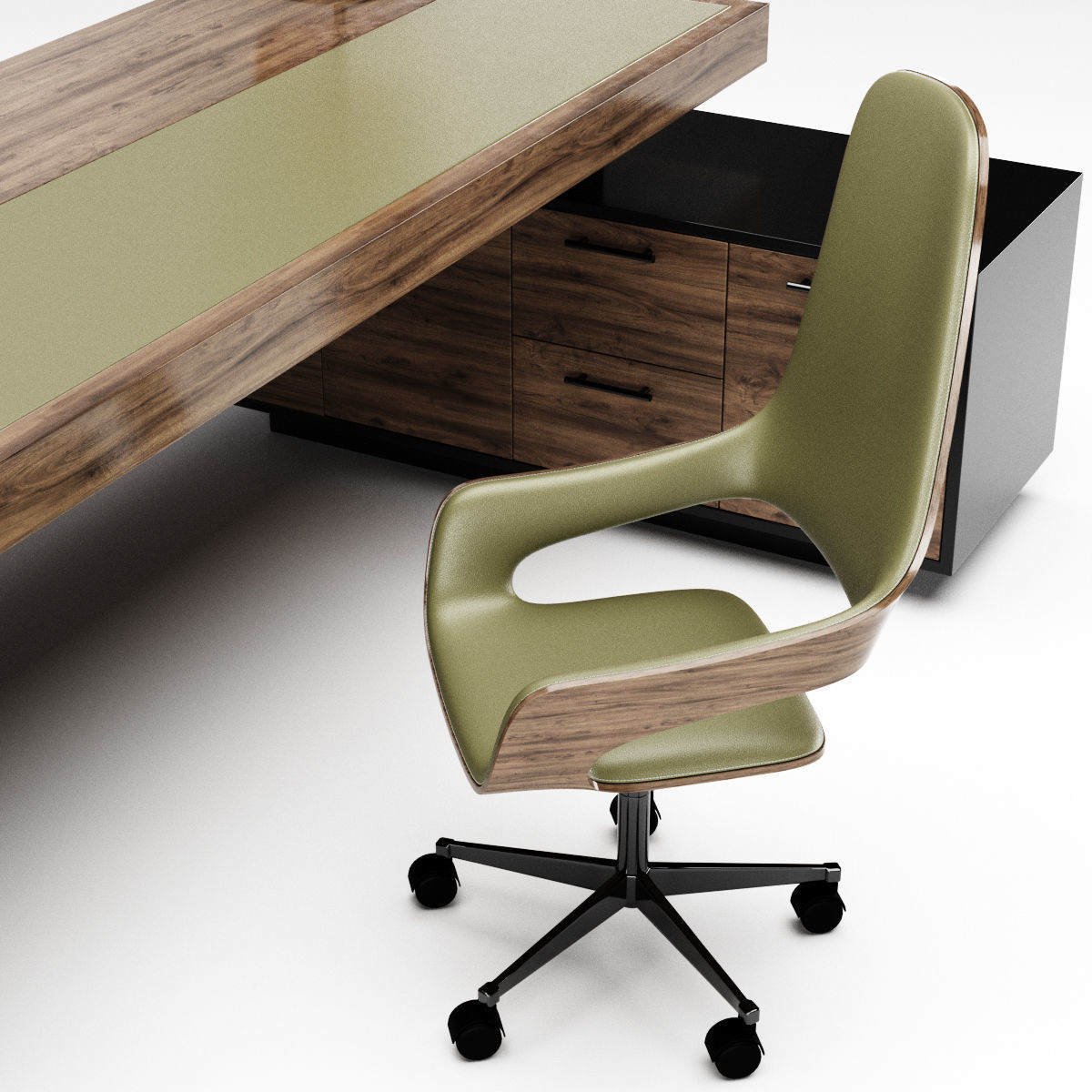 Office furniture collection 1 3D model_18