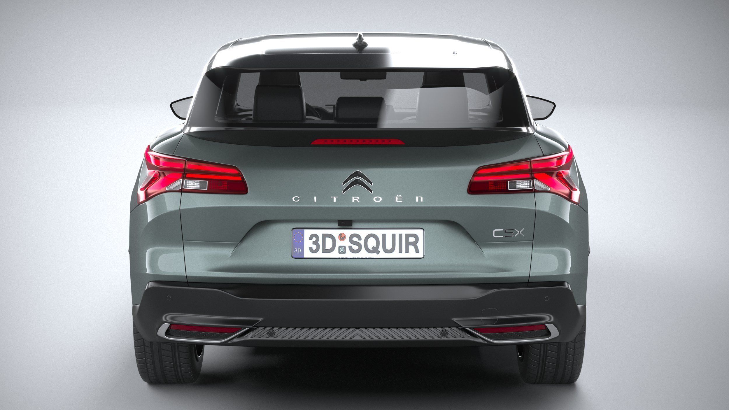 Citroen C5 X 2022 3D model_4