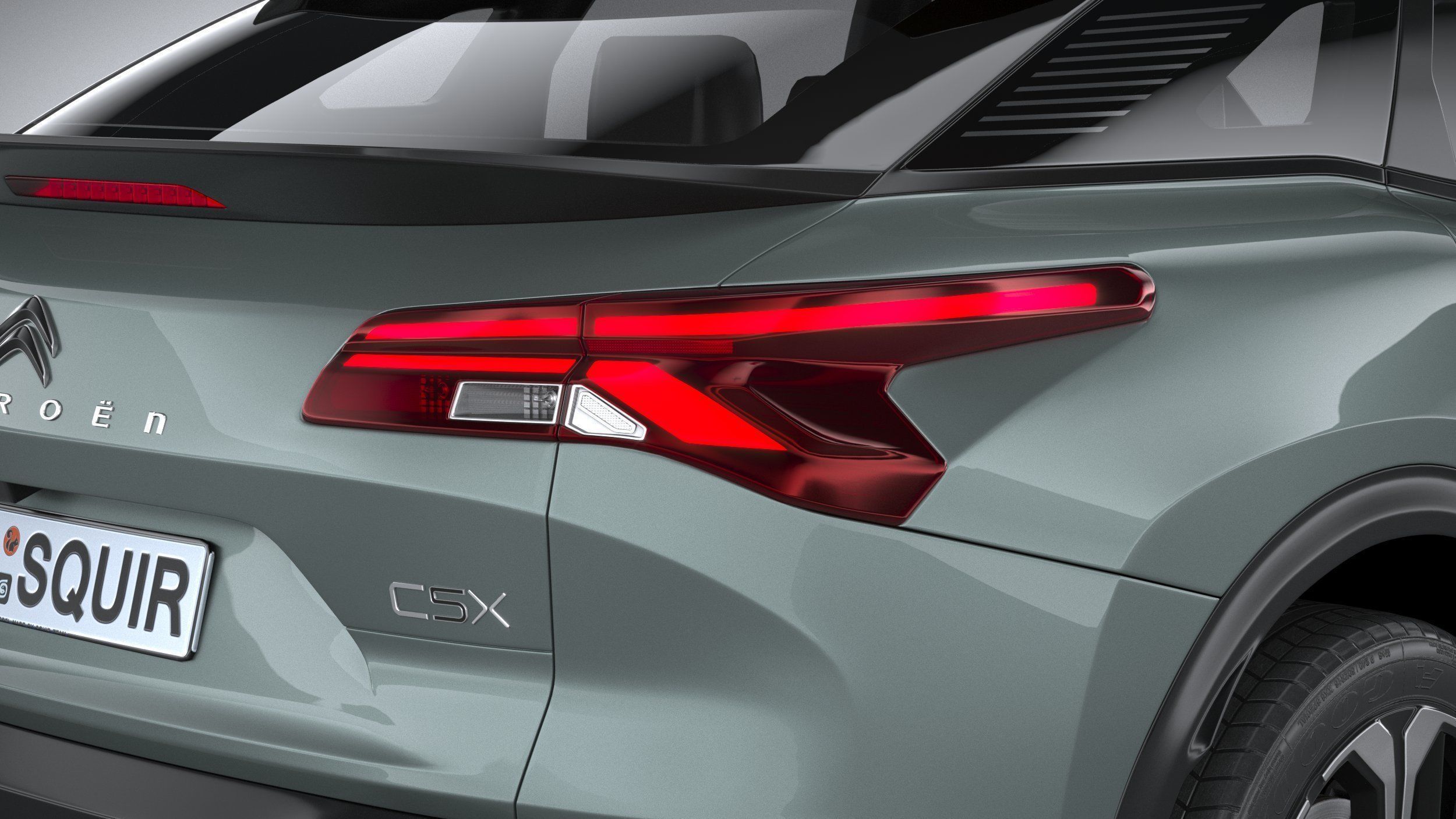 Citroen C5 X 2022 3D model_18