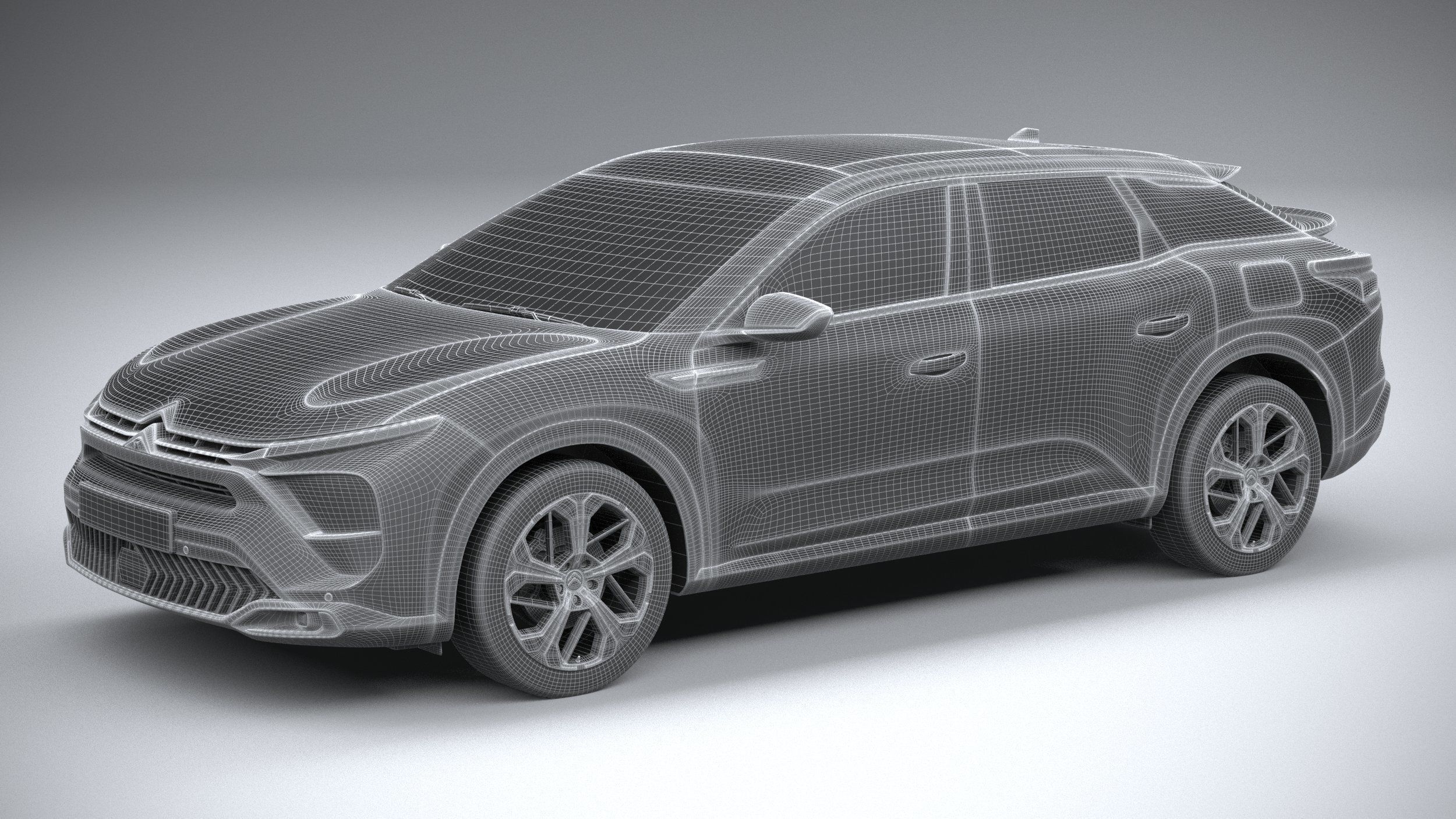 Citroen C5 X 2022 3D model_26