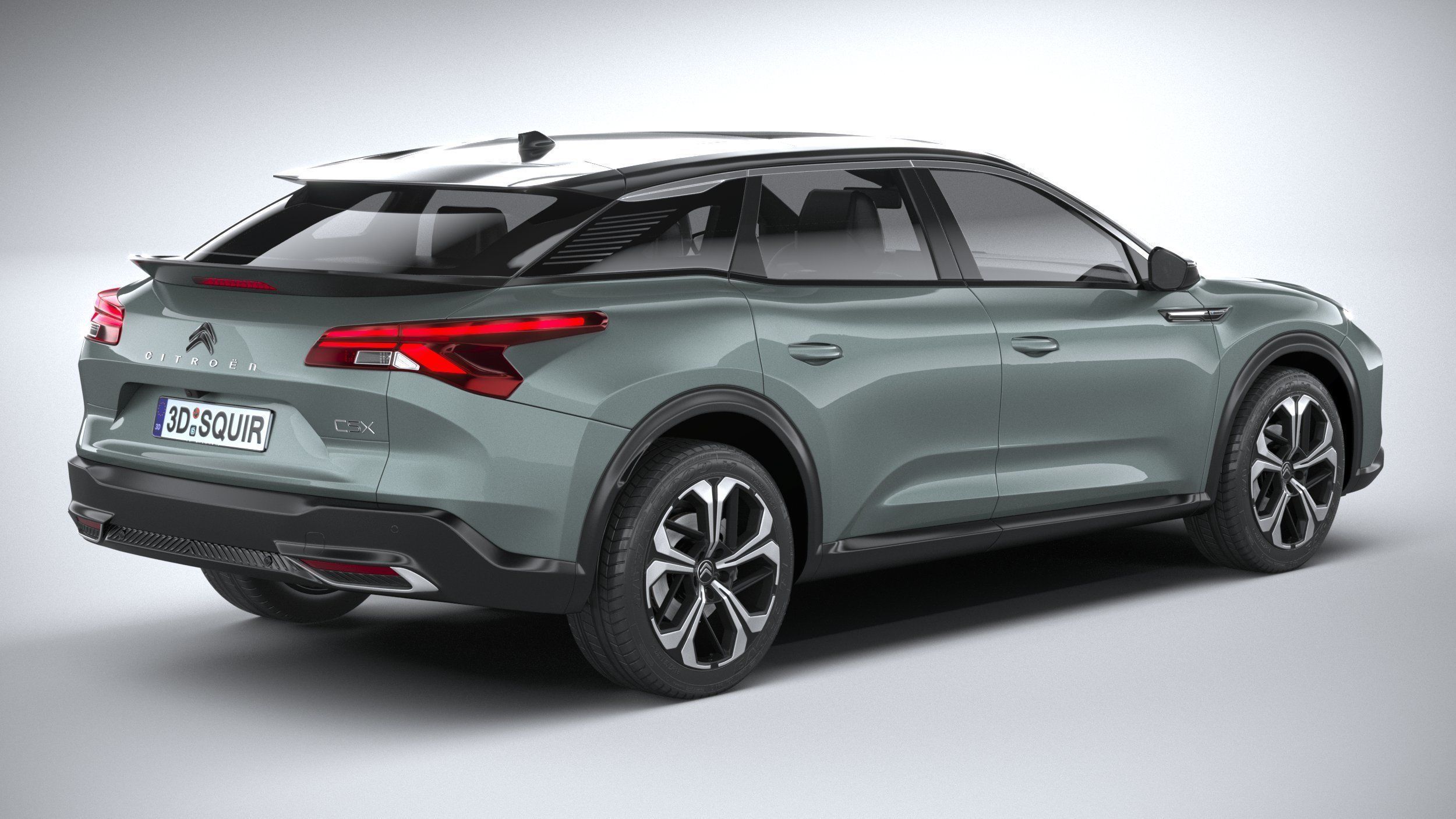 Citroen C5 X 2022 3D model_17