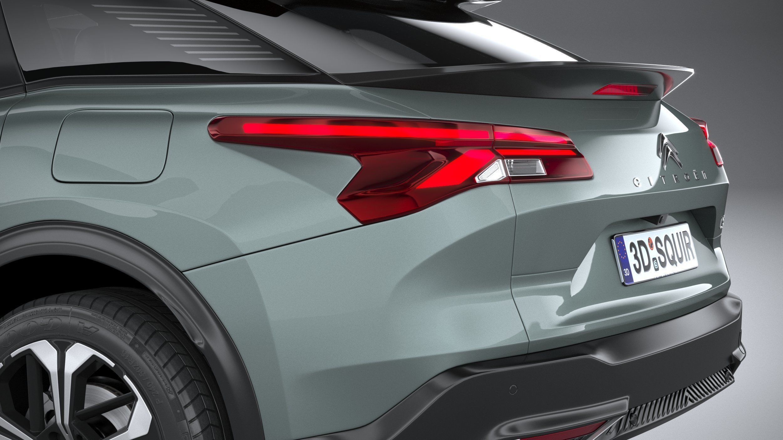 Citroen C5 X 2022 3D model_6