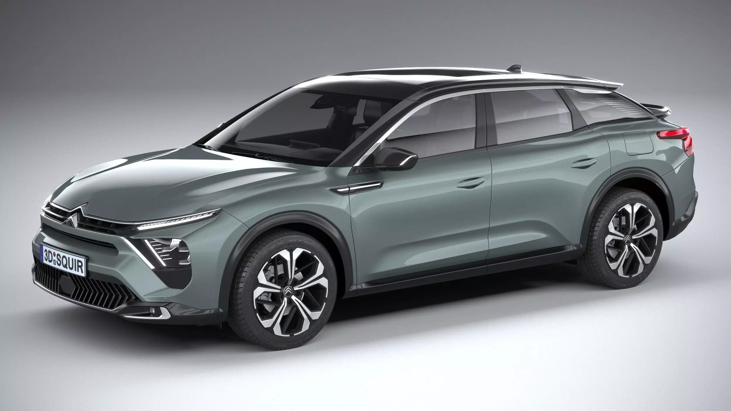 Citroen C5 X 2022 3D model_0
