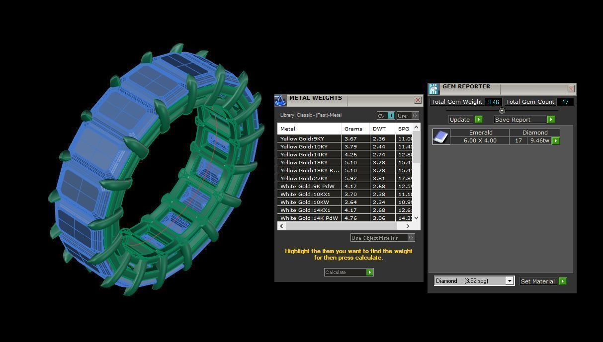 Ring 162 3D print model_14