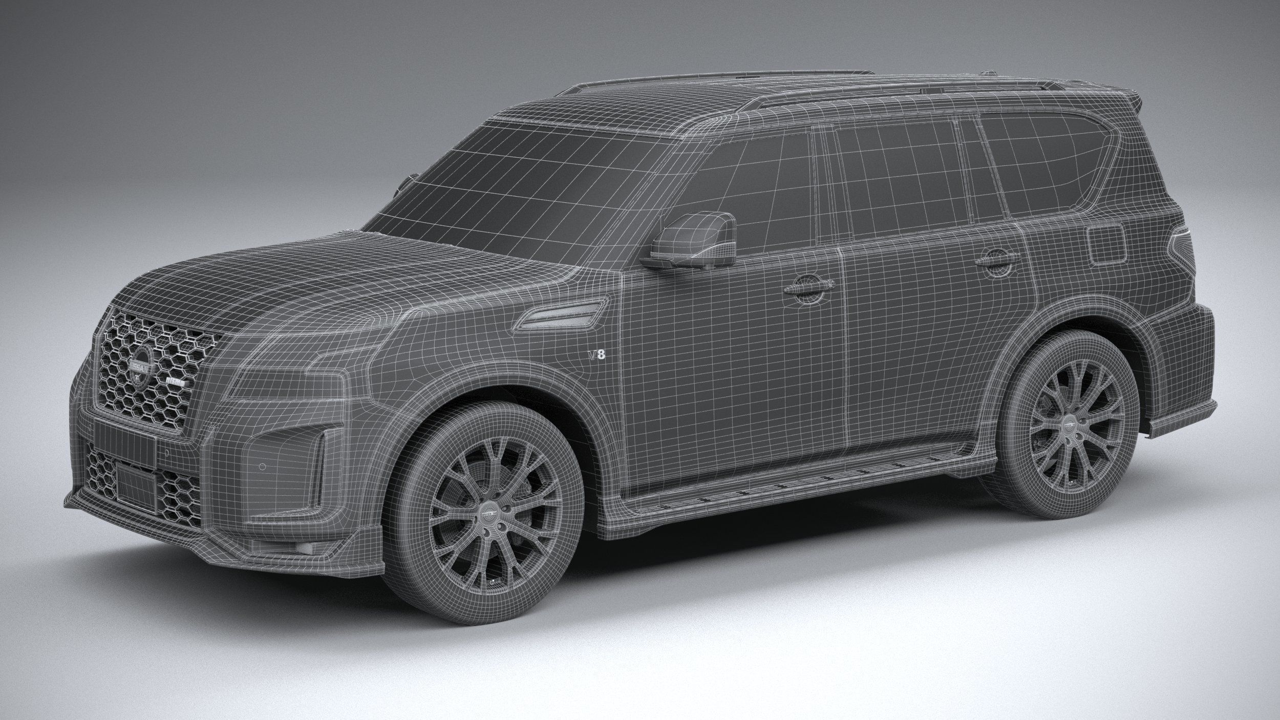 Nissan Patrol Nismo 2021 3D model_28