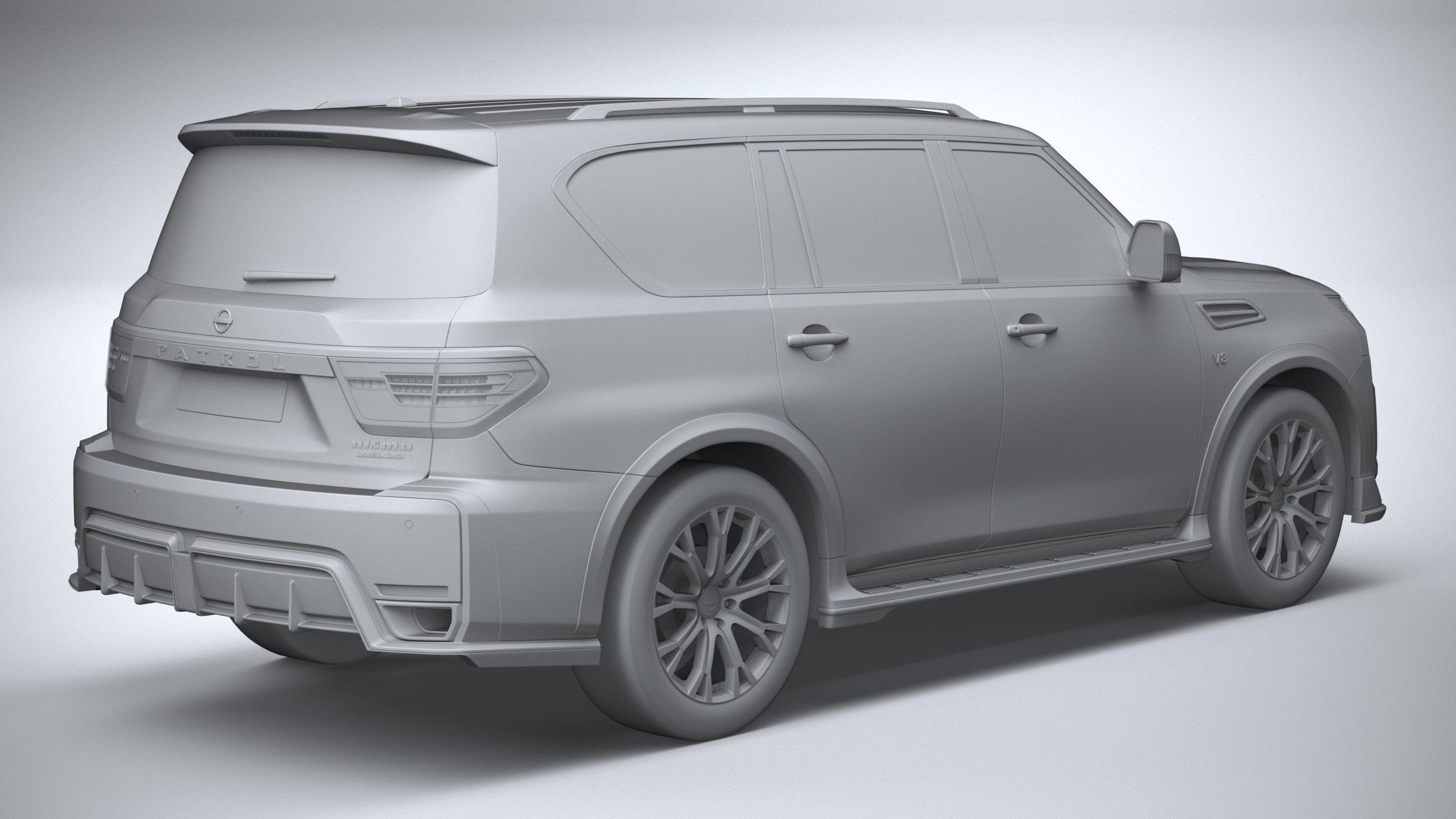 Nissan Patrol Nismo 2021 3D model_25