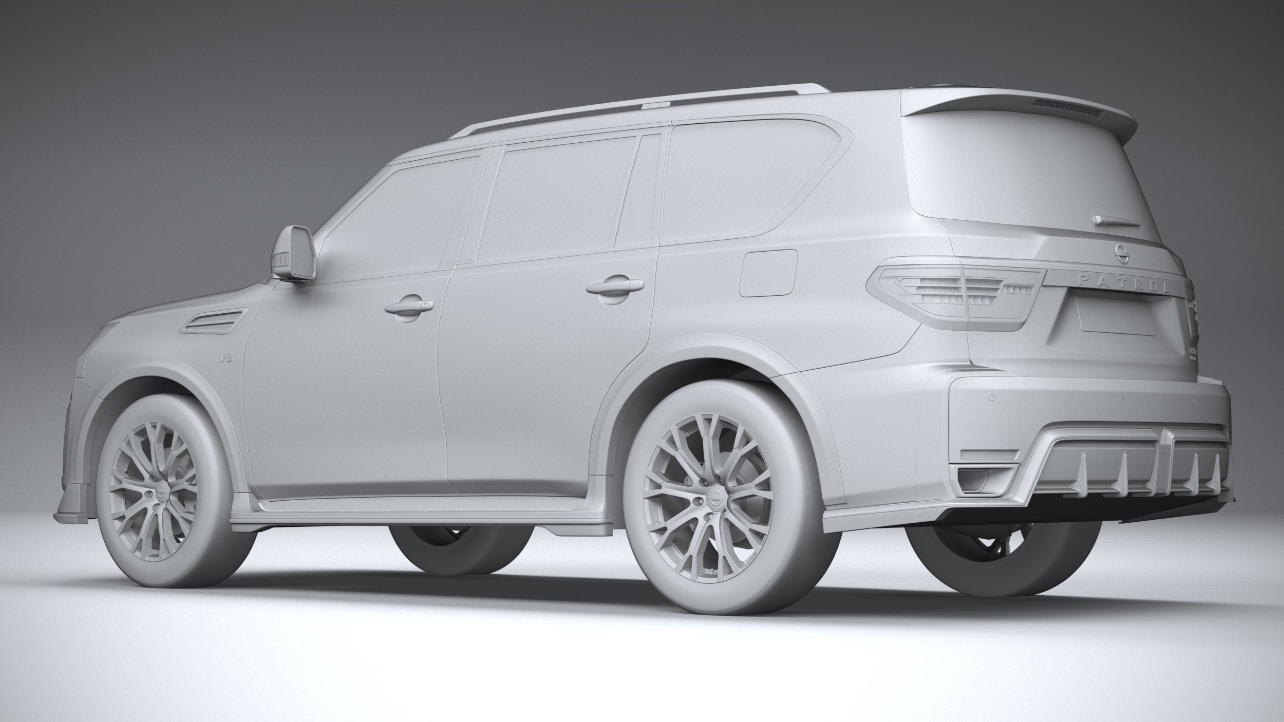 Nissan Patrol Nismo 2021 3D model_21