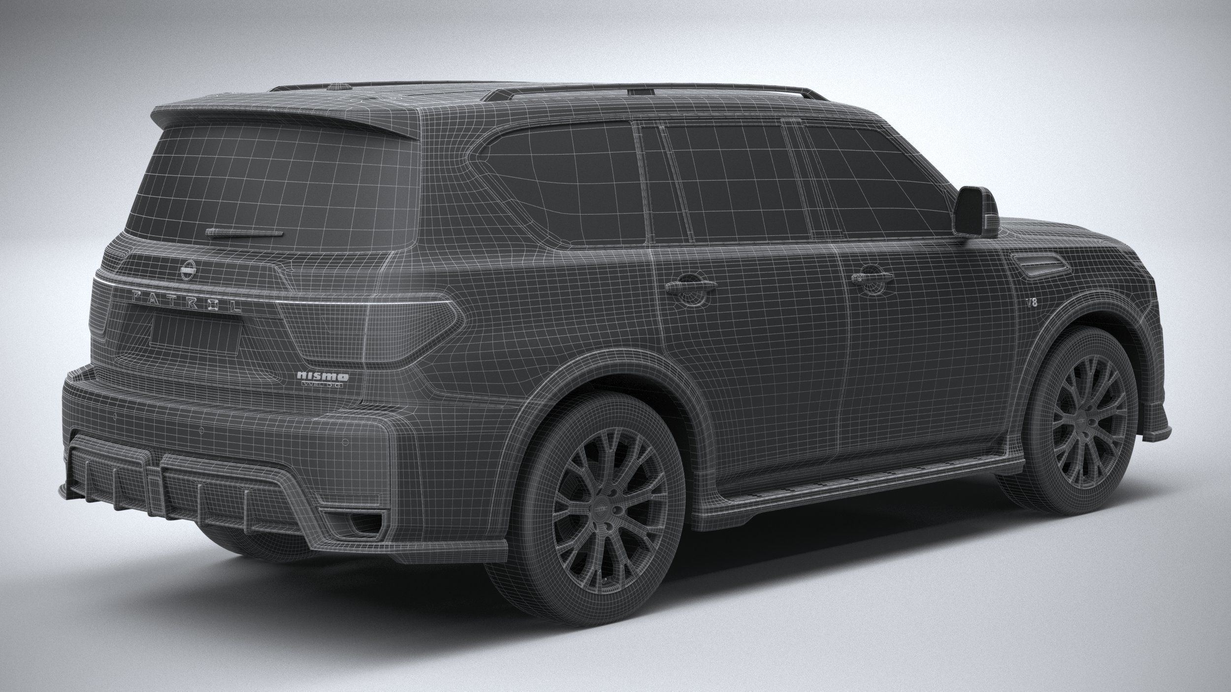 Nissan Patrol Nismo 2021 3D model_29