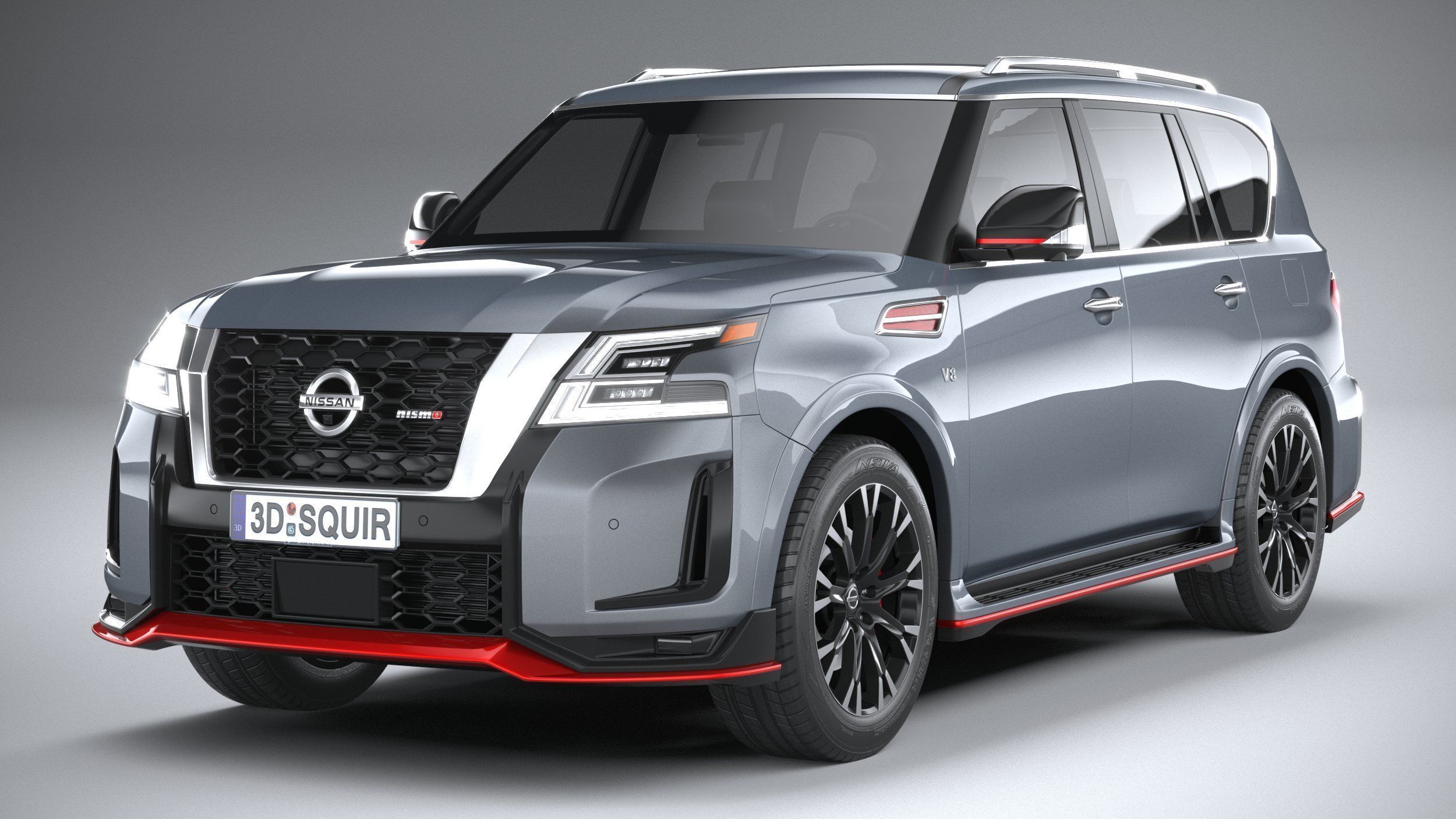 Nissan Patrol Nismo 2021 3D model_2