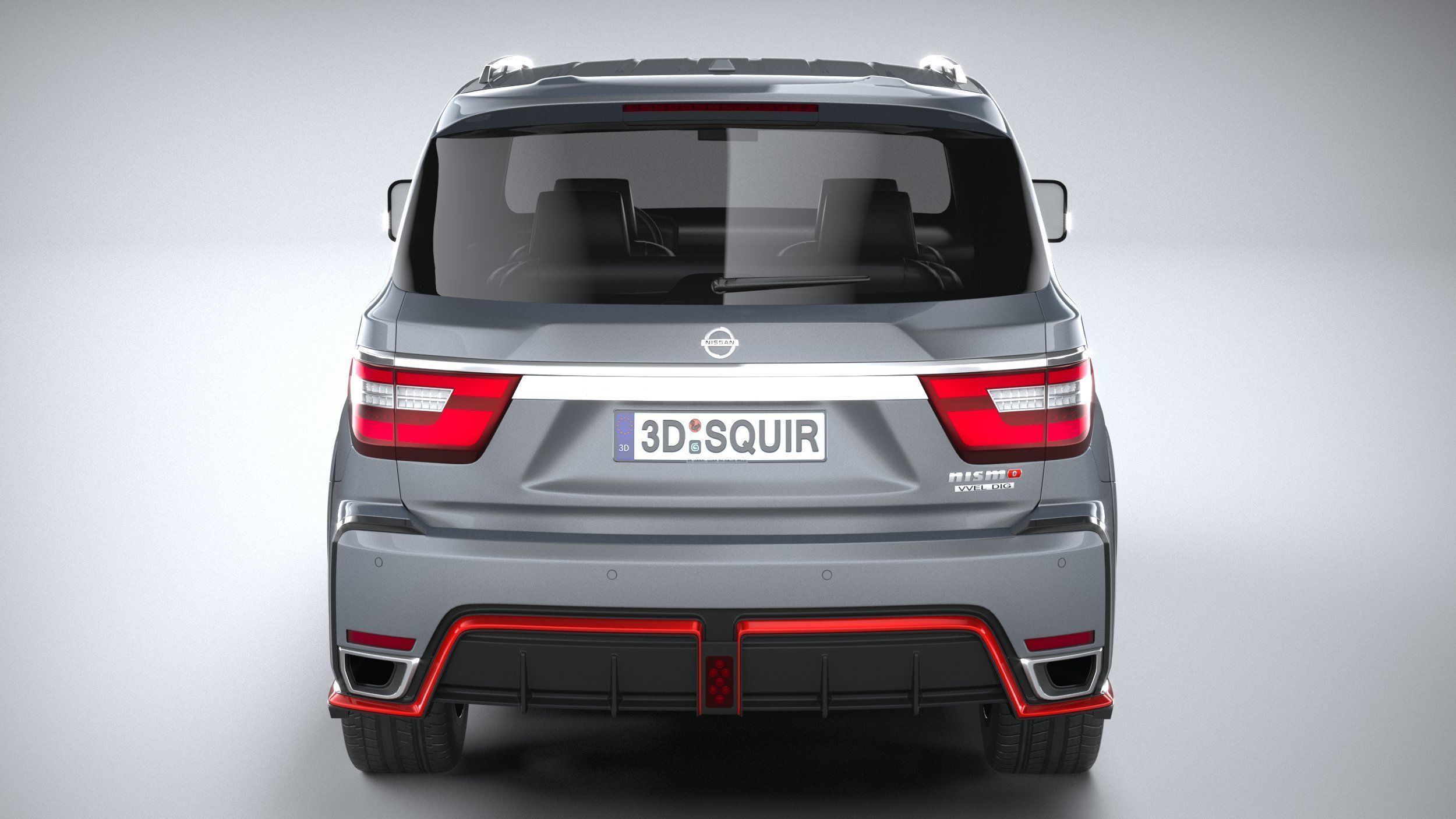 Nissan Patrol Nismo 2021 3D model_4