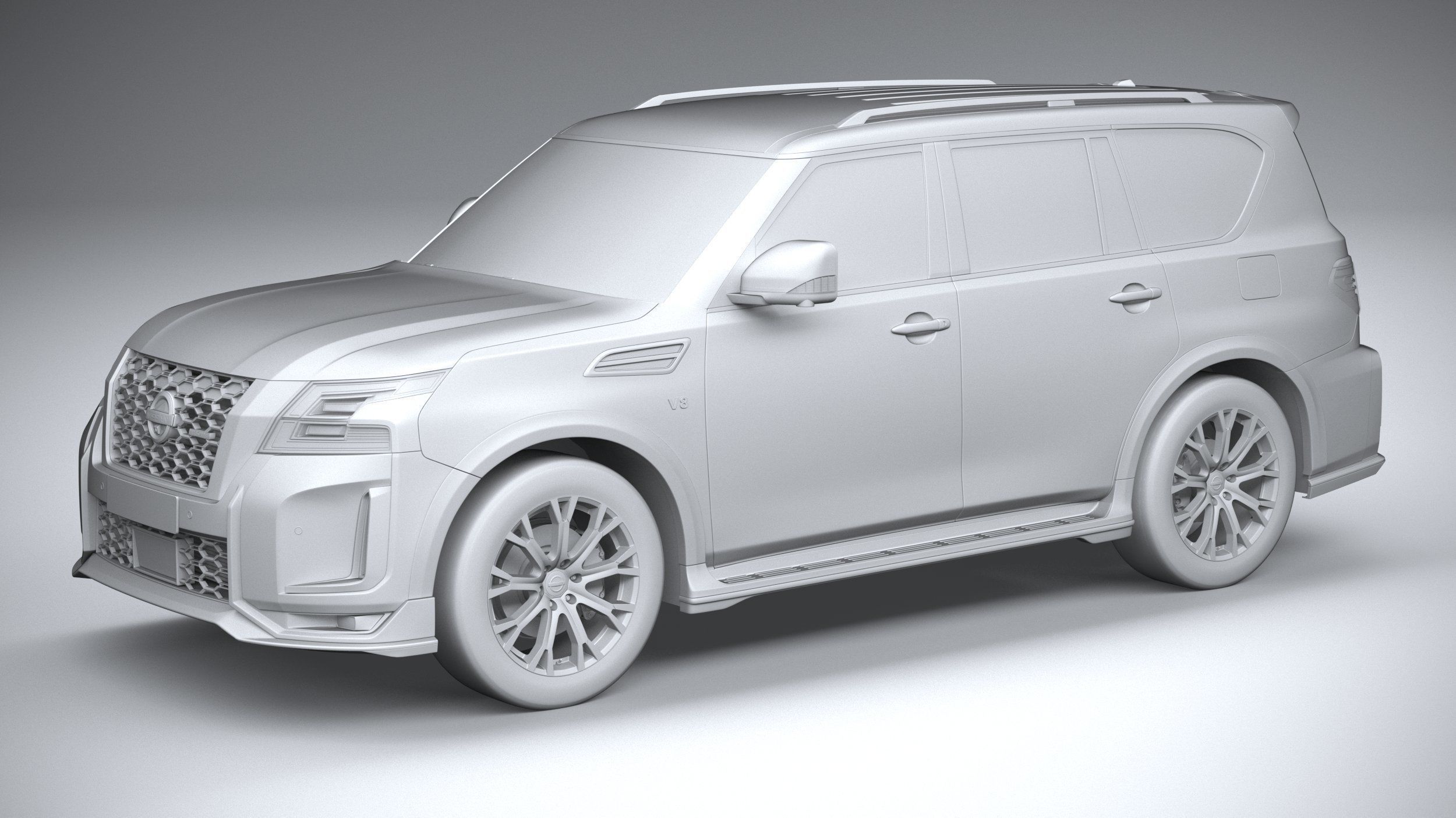 Nissan Patrol Nismo 2021 3D model_19