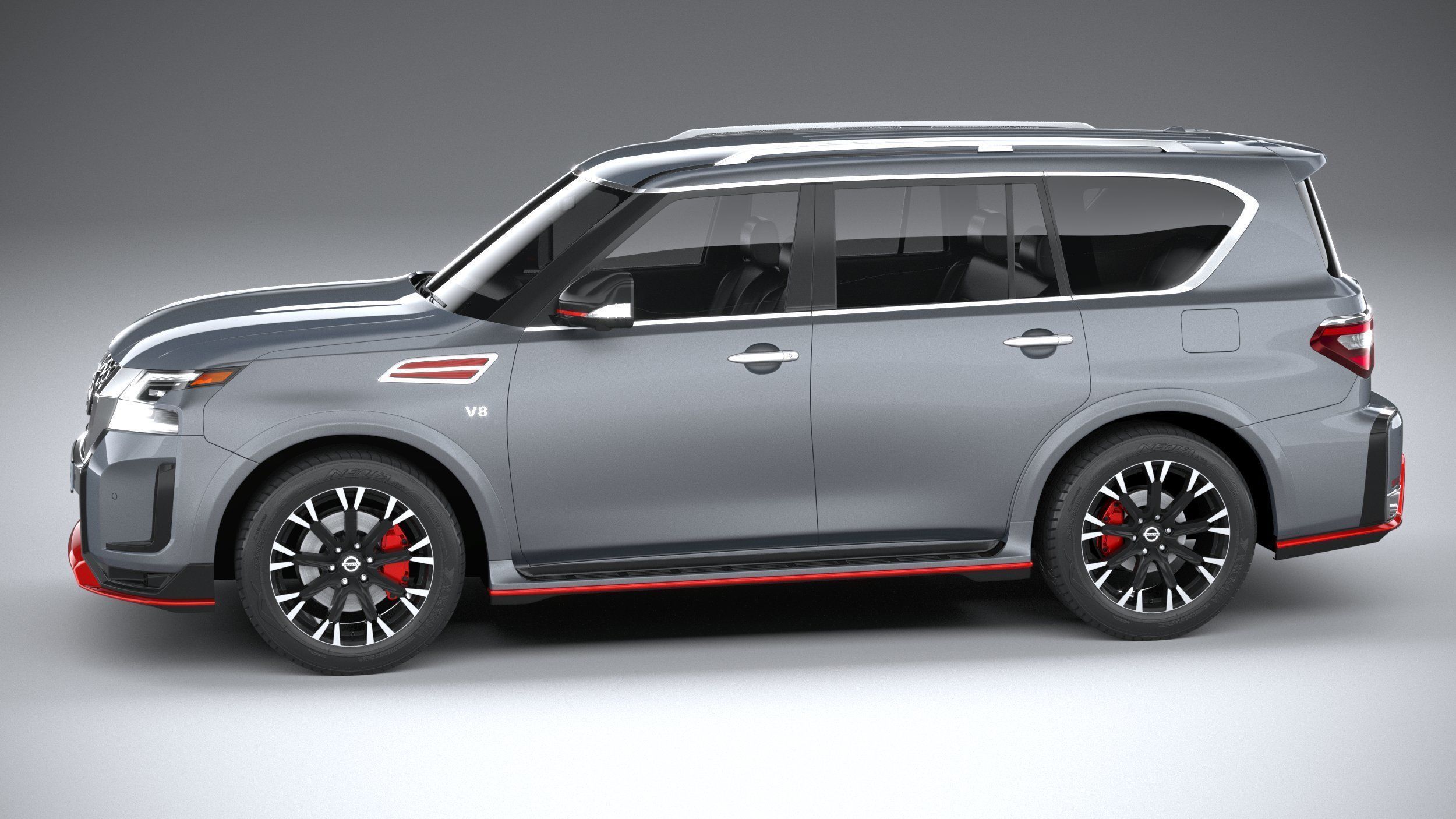 Nissan Patrol Nismo 2021 3D model_8
