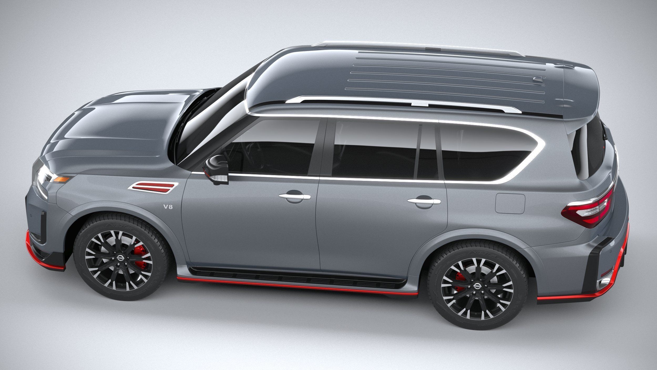 Nissan Patrol Nismo 2021 3D model_9