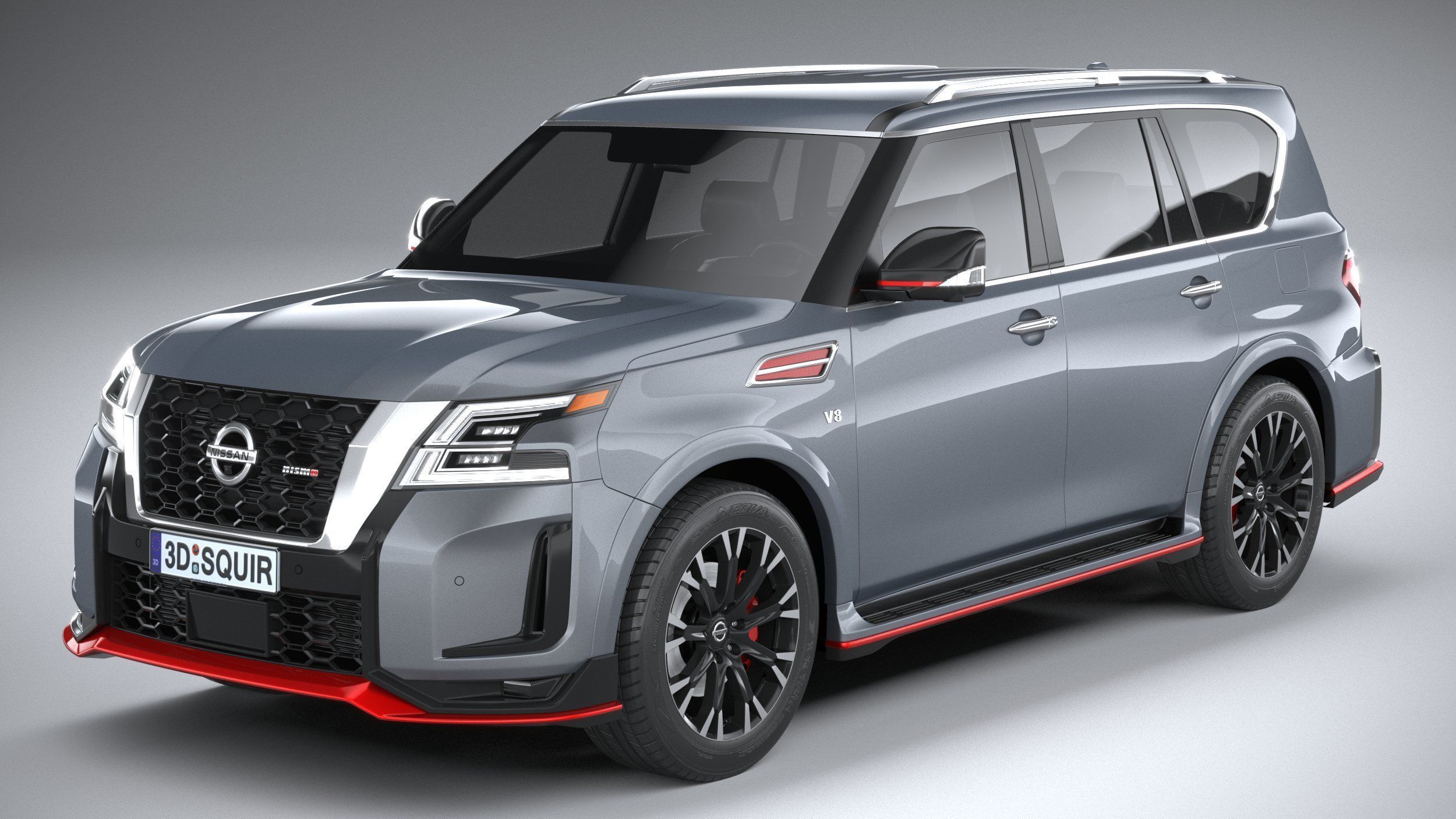 Nissan Patrol Nismo 2021 3D model_1